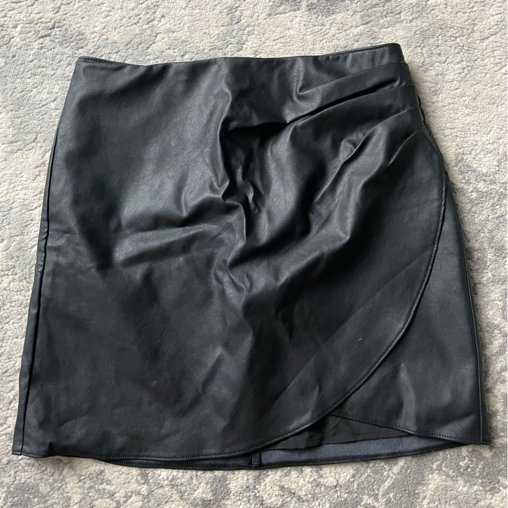 Abercrombie Leather Skirt